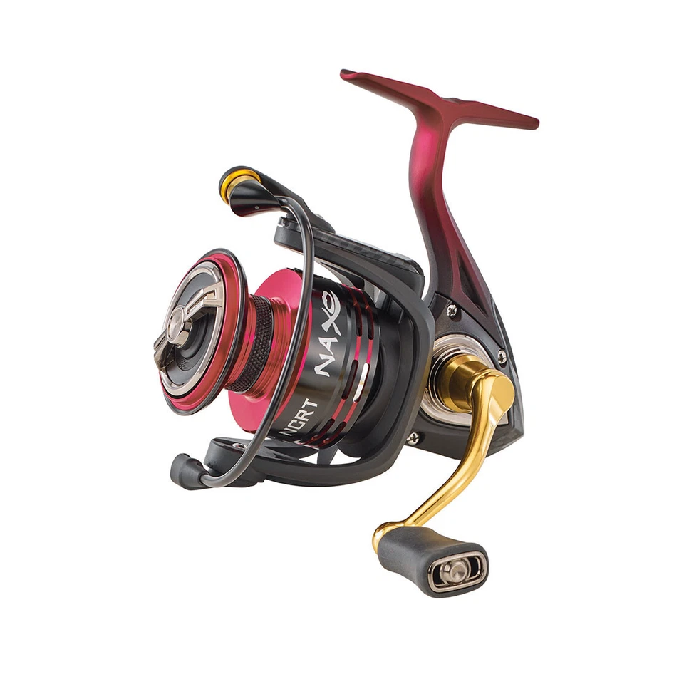 WFT RYOBI NCRT NAXO Angelrolle mit monofiler SHIMANO Angelschnur, versch Größen