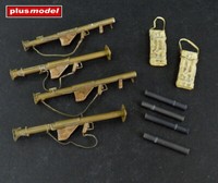 MW22 Plusmodel 326 Bazooka M1 And M1A1 Accessories 1/35