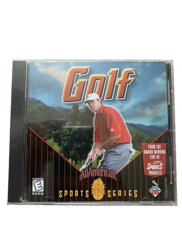 VINTAGE Microsoft Golf Version 2.0 (PC, 1995) CD-ROM Windows 95