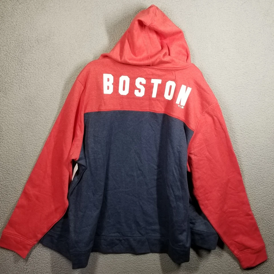 Boston Red Sox Fanatics Soplada Cremallera Completa Sudadera con Capucha Chaqueta Hombres XXL 2LX NUEVO CON ETIQUETAS Foto 2 de 4