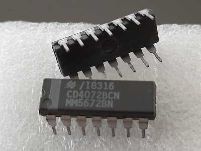 CD4072BCN - DIP 14 - National Semiconductor  - 1 Stück - Neu