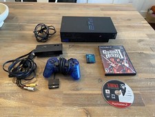 Sony PlayStation 2 PS2 Fat SCPH-39001 Console Controller Cords Network TESTED