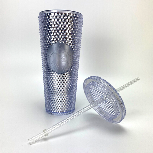 Holiday Starbucks Silver Studded Tumbler Cup Limited Edition 24oz - Bild 6 von 7