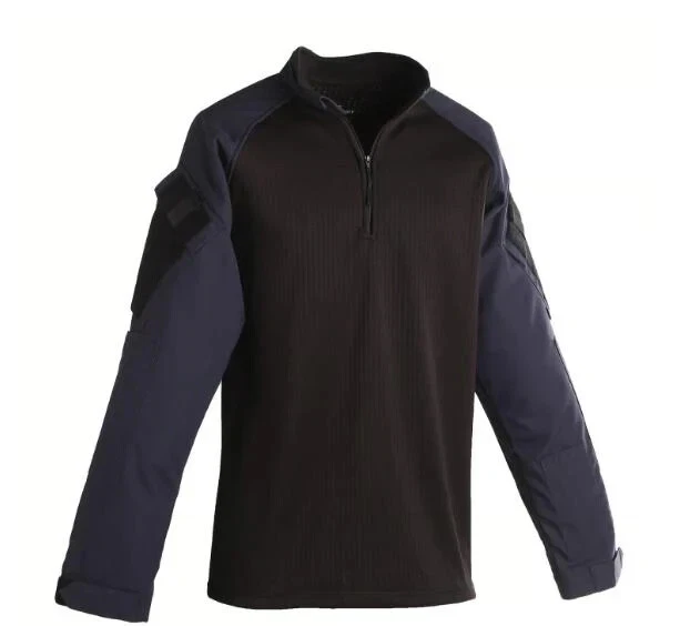 Camisa de Combate de Invierno Manga Larga Tru-Spec 1/4 Cremallera | Azul Marino | M, XL, 3XL (Reg.) Foto 4 de 4