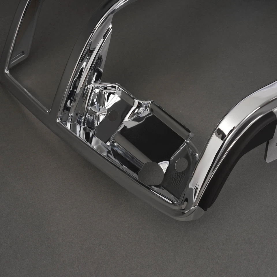 Cubierta plateada del bisel de la puerta del faro para Ford Ranger Bronco Explorer 1989-1994 Foto 2 de 4