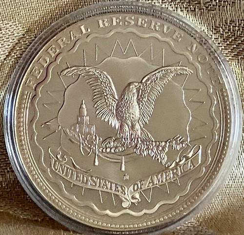 American Mint $100 Benjamin Franklin Banknote Commemorative 30mm Proof with COA - Picture 2 of 6