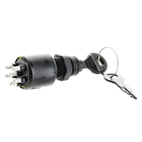 Ignition Switch Key w/Lanyard 5005801 For Johnson OMC BRP 1996 Up Evinrude Boat - Picture 3 of 5