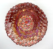 Vintage Pressed Bubble Glass Made In Italy - Stunning 