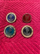 St Andrews Old Course Ball Markers 4 Pcs Originals