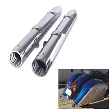 SHARKROAD 4" Slip On Mufflers Exhaust for Indian 2014-UP Motorcycle Exhaust