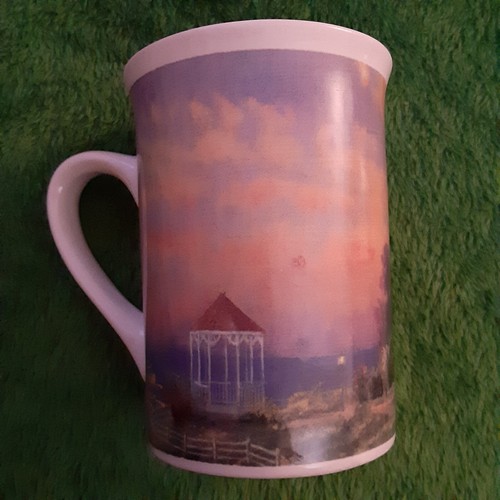 Thomas Kinkade Victorian Light 2000 Lighthouse Vintage Mug Collectible Usable - Picture 9 of 11