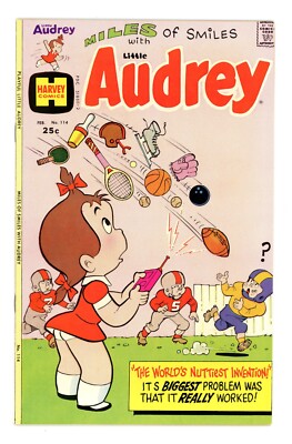 Miles of Smiles with Little Audrey #114 VF/NM (9.0) Harvey W/OW pages