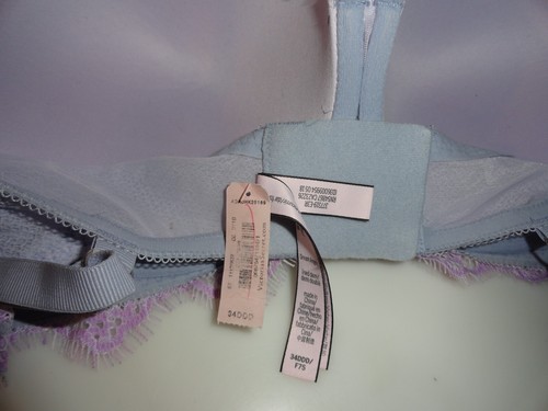NWT Victoria's Secret 34DDD Dream Angels, Lined Demi in Lilac with Lace Accents - Picture 4 of 4