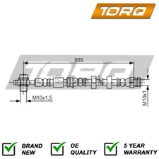 Brake Hose Front Torq Fits Audi A1 2010-2018 VW Polo 2012-2017 + Other Models