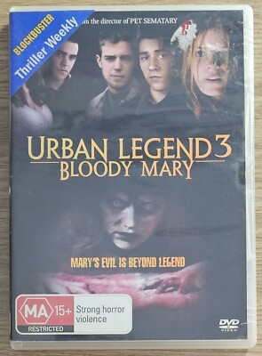   Urban Legend 3: Bloody Mary   DVD   Region 4   PAL   FREE postage!!