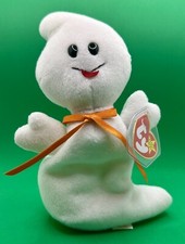 TY Beanie Baby - SPOOKY the Ghost (4th Gen hang tag) | 8 inch | 10/31/1995