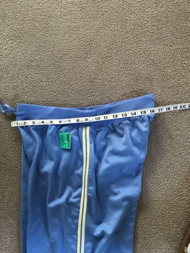 NWT Women's Woven High-Rise Track Pants Blue Size large smoke free pet free home - Picture 4 of 13