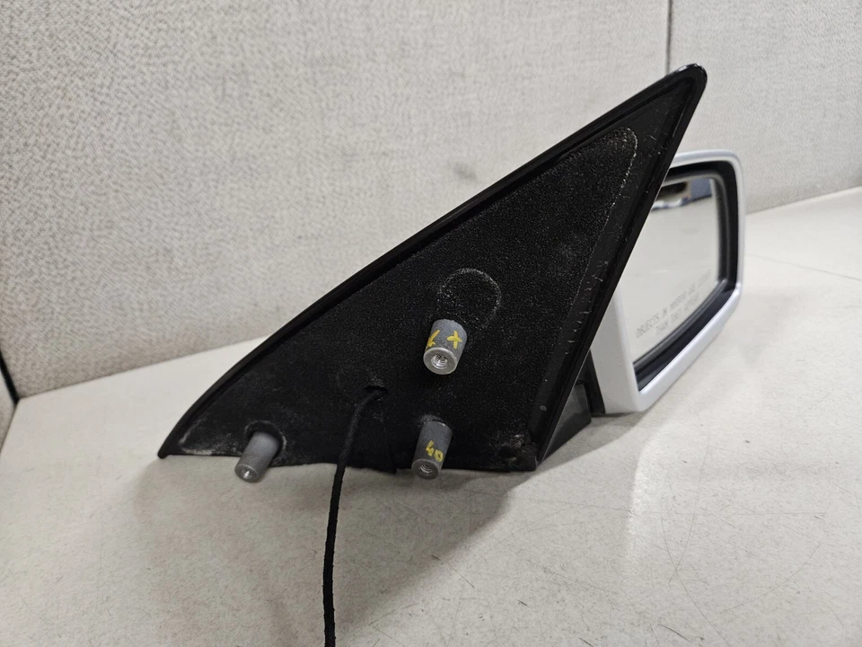 Espejo retrovisor lateral derecho para pasajero BMW 650i 2006-2010 con luz de charco plateado OEM Foto 4 de 4