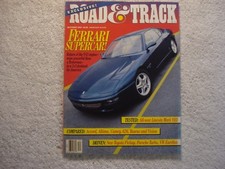 Road & Track 1992 December Ferrari LincolnMark V111 Porsche Toyota T100 SR5 VW 