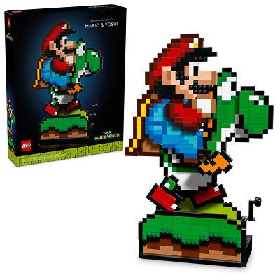 New LEGO Super Mario Super Mario World Mario Yoshi 71438 Nintendo Figure Collect