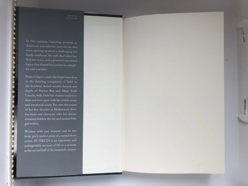 In Pieces—(NEW 1st Ed.) Signed by Academy Award-Winning Actress Sally Field - Picture 4 of 8