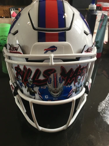Josh Allen Signed Authentic Flex Helmet.