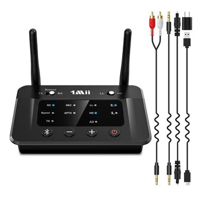 1Mii B03 Bluetooth 5.3 Transmitter Receiver for TV Home Stereo BT Headphones