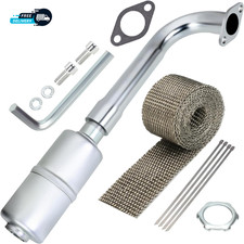 420Cc Exhaust Pipe Header Muffler Replacement for Predator 301Cc 8Hp GX240 270