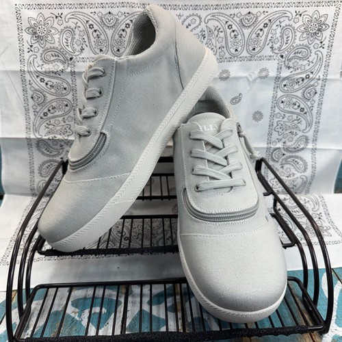 NEU BILLY D|R graue kurze Wickel-Low-Tops Kinder/Herren Größe 9 - Bild 2 von 10