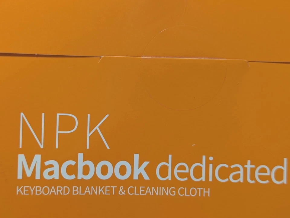 Новое нераспакованное одеяло и чистящая ткань для клавиатуры Apple Macbook 13 14 - Изображение 2 из 4