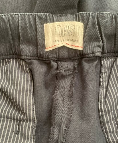 TOAST ORDINARIO ATTIRE - Pantalón de algodón gris para mujer talla 16 - Imagen 10 de 11