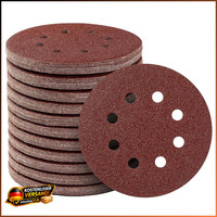 Schleifpapier 125Mm 110 StüCk Klett 8-Loch Profi KöRnungen P40