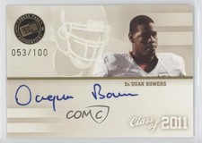 2011 Press Pass Class of 2011 Auto 53/100 Da'Quan Bowers #C11-DB Auto he0