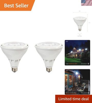 Sylvania Night Chaser LED Bulbs, Super Bright 2650 Lumens - 2 Pack Dimmable