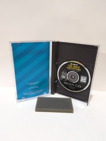 The Space Adventure (Sega CD, 1995) Authentic, complete, tested, w/ registration