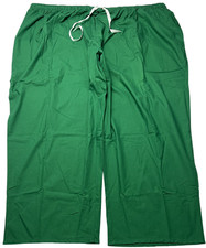 Scrub Pants Unisex 9XL Hunter Green 3 Pockets Elastic Waistband Medical NWOT