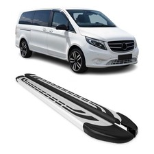Trittbretter Seitenschweller für Mercedes Vito W447 2014-2026 L3 Langer Alu
