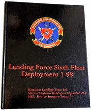 24th MARINE EXPEDITIONARY UNIT Landing Force 6th Fleet '98 Deployment CRUISEBOOK