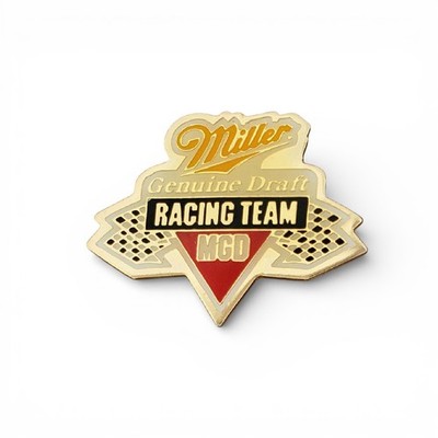 Miller Genuine Draft Racing Team MGD Lapel Hat Pin NASCAR Auto Racing