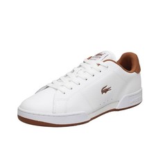 Lacoste Carnaby Cup - Sneakers In Pelle Bianco - Uomo Scarpe Sneakers