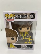 Sean Astin Signed The Goonies Mikey Funko Pop #1067 AUTO Official Pix COA
