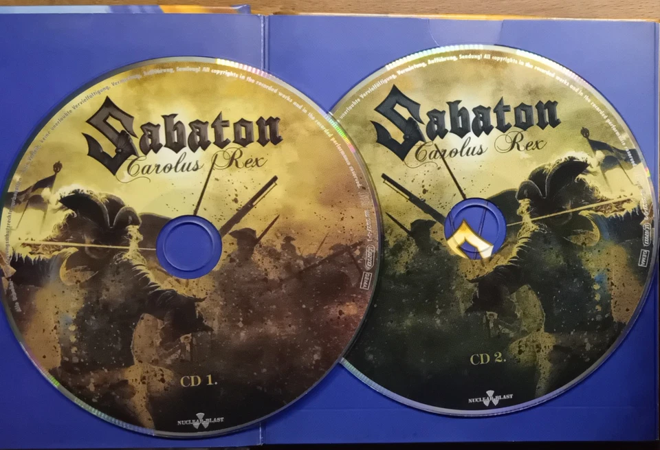 Sabaton – Carolus Rex - Limited Edition Digibook - Bild 3 von 4