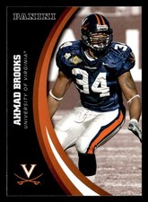 Ahmad Brooks 2016 Panini Collegiate Card #41 Virginia Cavaliers