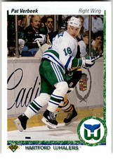 1990-91 Upper Deck #172 PAT VERBEEK Hartford Whalers NHL Hockey