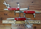 1173   3 assorted Victorinox (Swiss Army) pocket knives — photo 1