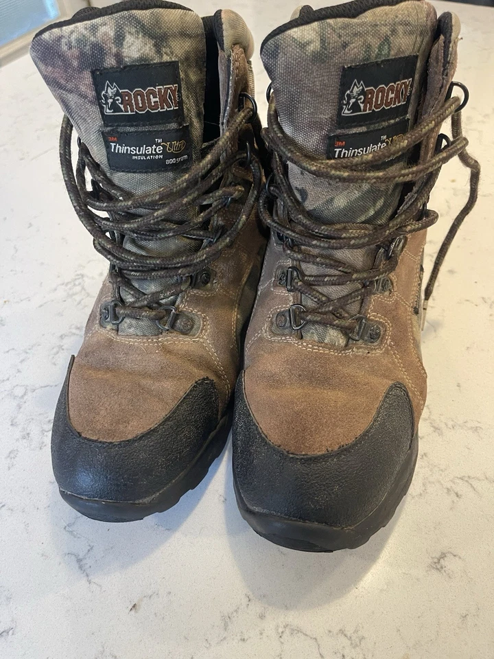 Rocky Niños Caza Impermeable 800G Bota Aislada Unisex Talla 6Y FQ0003710 Foto 3 de 4