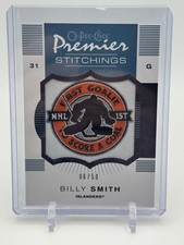 2008 O Pee Chee Premier Stitchings - Billy Smith Patch /50