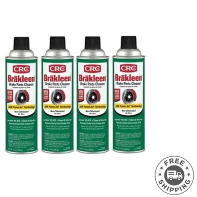 #ad Brakleen 14oz Non Chlorinated Brake Parts Cleaner 4 Cans for Ultimate Clean $43.97