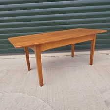 Vintage Mid Century Wooden Coffee Table Wooden Side Table Vintage Furniture