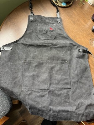 Wild turkey Bourbon Black Denim Bartenders Apron